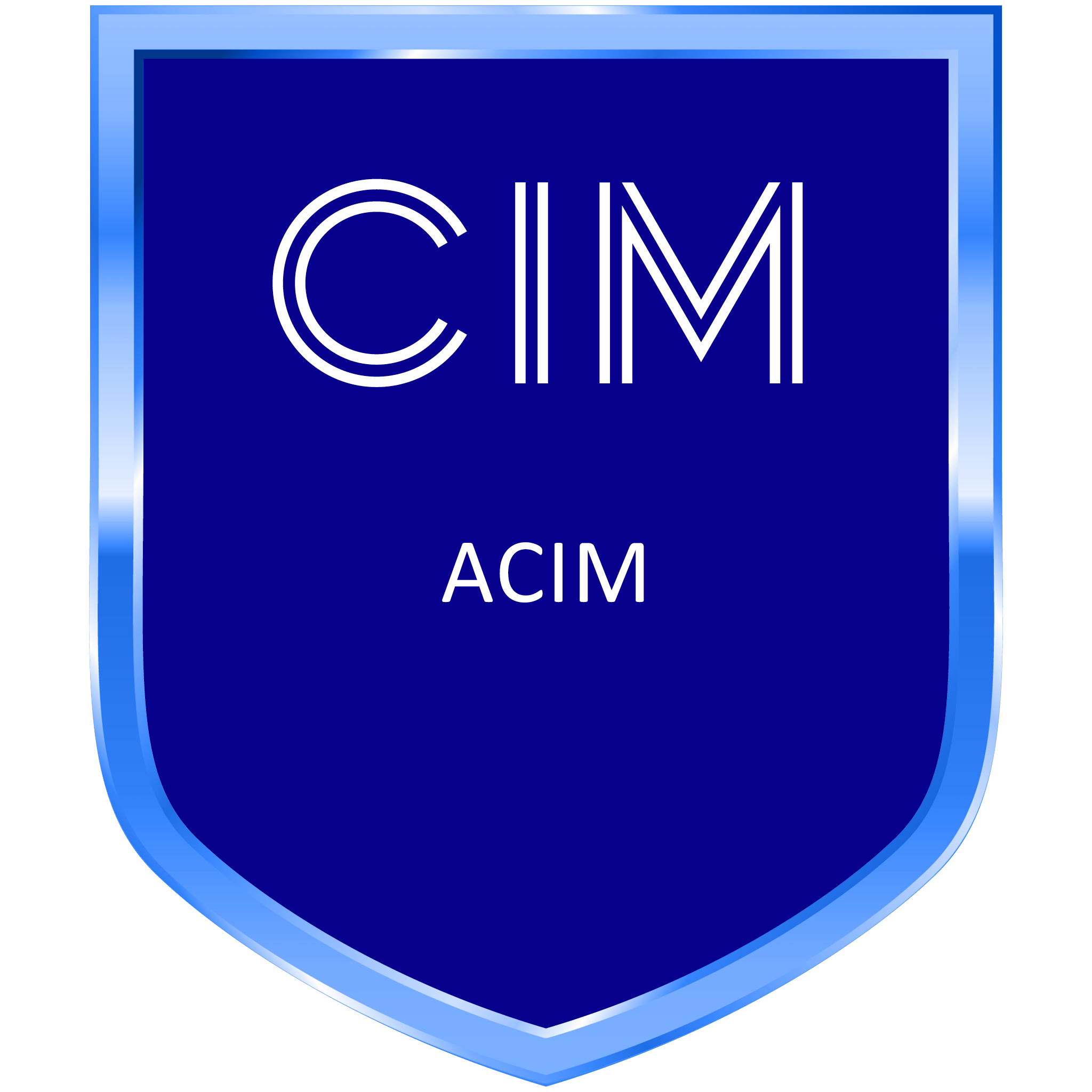 ACIM badge — Associate Member of the Chartered Institute of Marketing